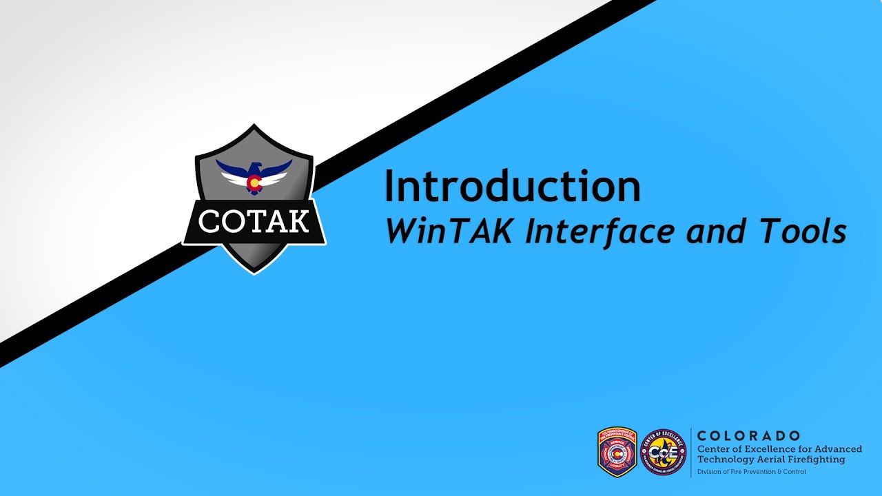 WinTAK Interface and Tools